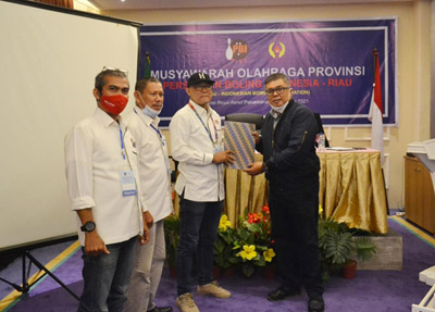 Aklamasi, Hendrico Bachtiar Pimpin Boling Riau Periode 2021-2025